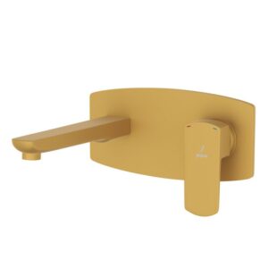 2 Hole Wall Mounted Basin Mixer