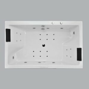 Kubix Prime Whirlpool And Airpool Combi System